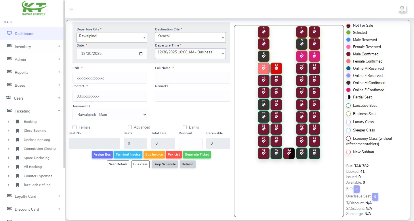 Ticket Booking System